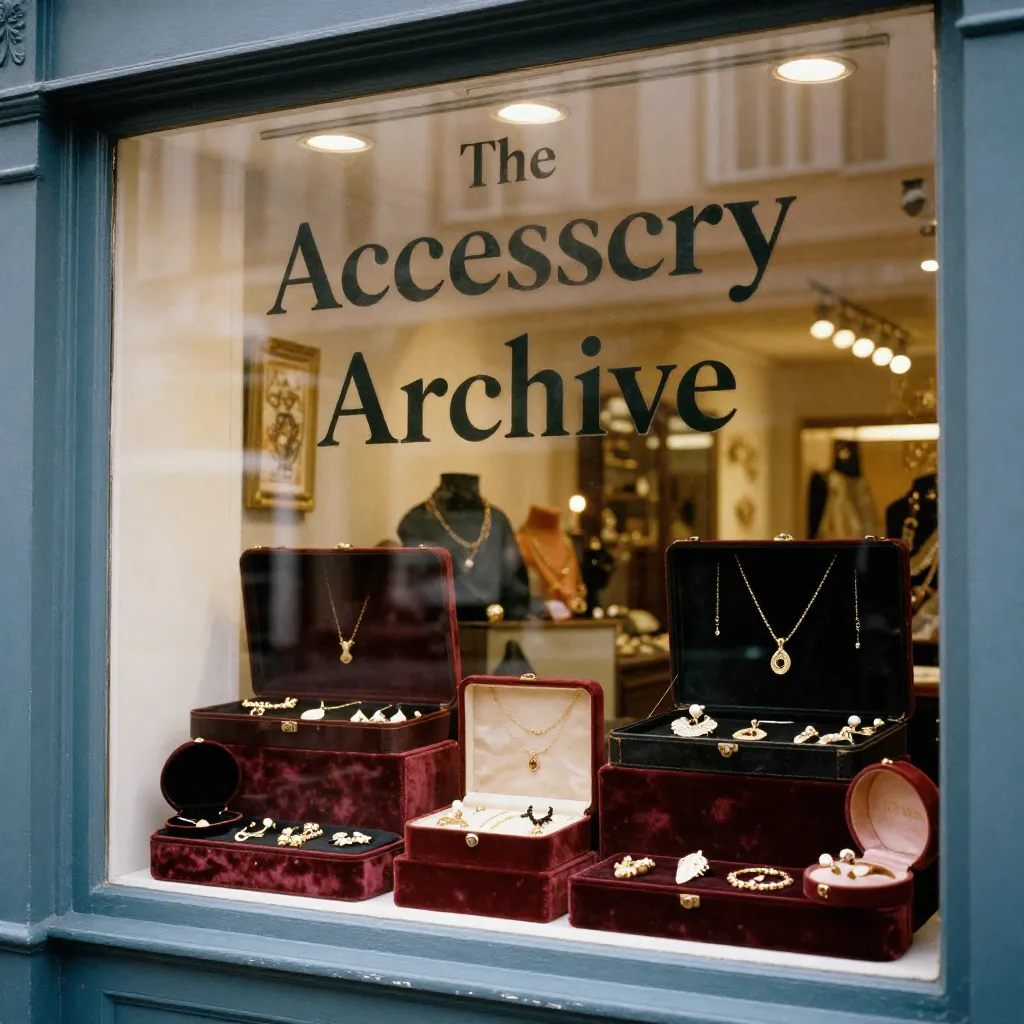 Fachada de boutique vintage